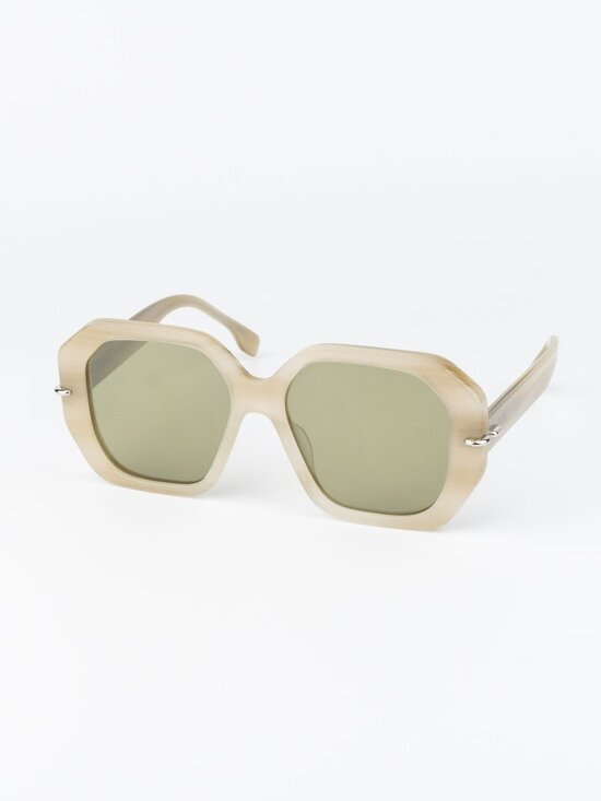 Fendi SELLERIA Women Sunglasses Square Brown Silver Mirror FE40173I 60Q main image 10